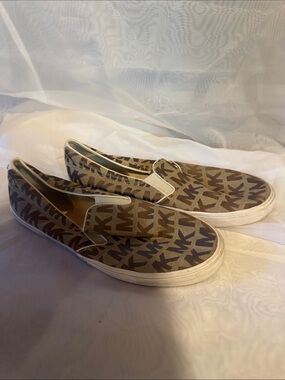 Michael Kors Signature Logo Slip-On Sneakers ✨